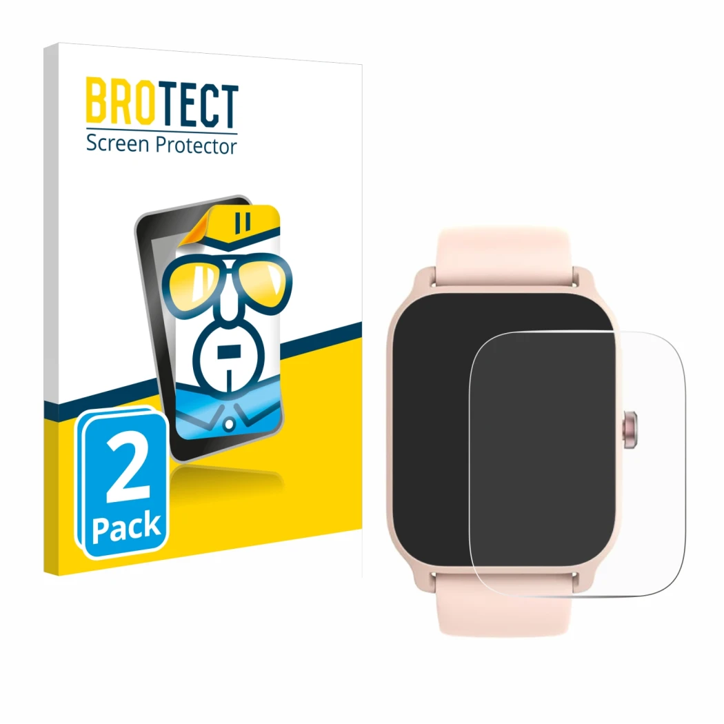 Front side of a product packaging with the brand logo BROTECT. Next to it is the device IFMDA IDW13 1.8
