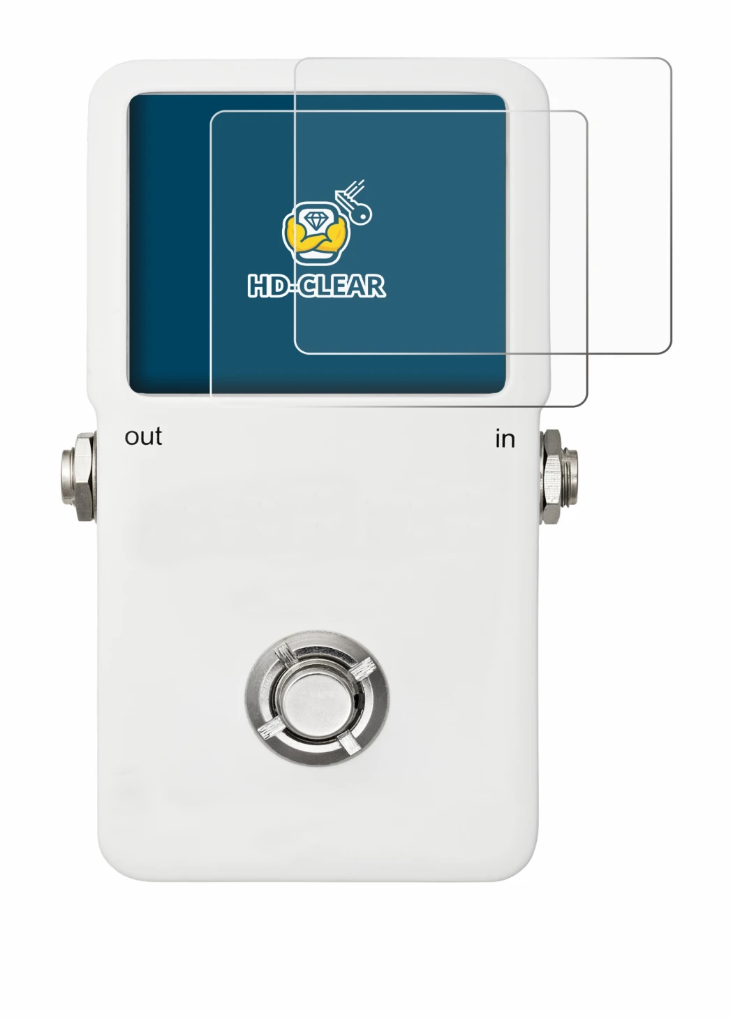Image of the device TC Electronic POLYTUNE with a wide variety of screen protectors.