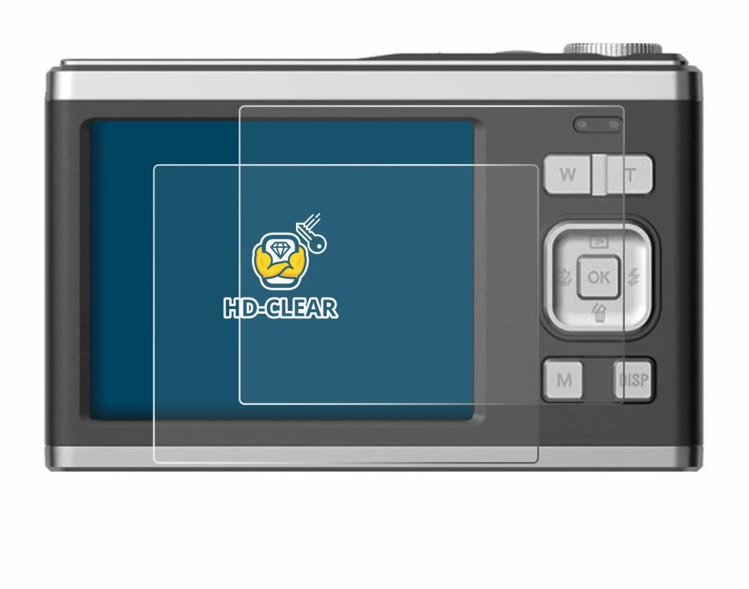 Image of the device Rollei Compactline 10X with a wide variety of screen protectors.