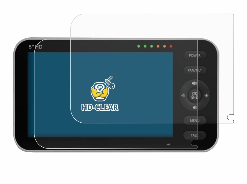 Image of the device GHB SM50B Modell 2023 with a wide variety of screen protectors.