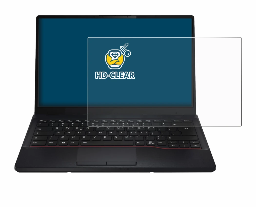 Image of the device Fujitsu Lifebook E5412 with a wide variety of screen protectors.