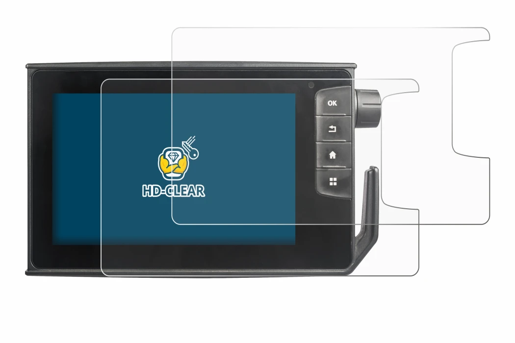 Image of the device Valtra SmartTouch Terminal with a wide variety of screen protectors.