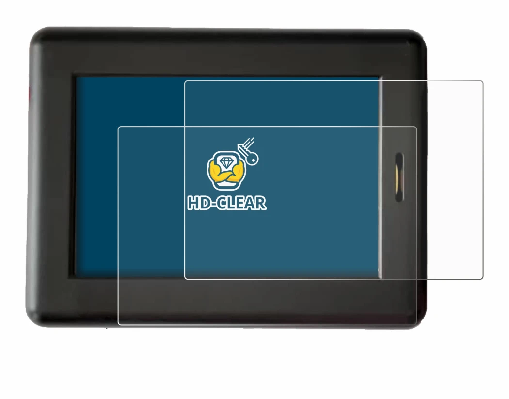 Image of the device XC Tracer Maxx II with a wide variety of screen protectors.