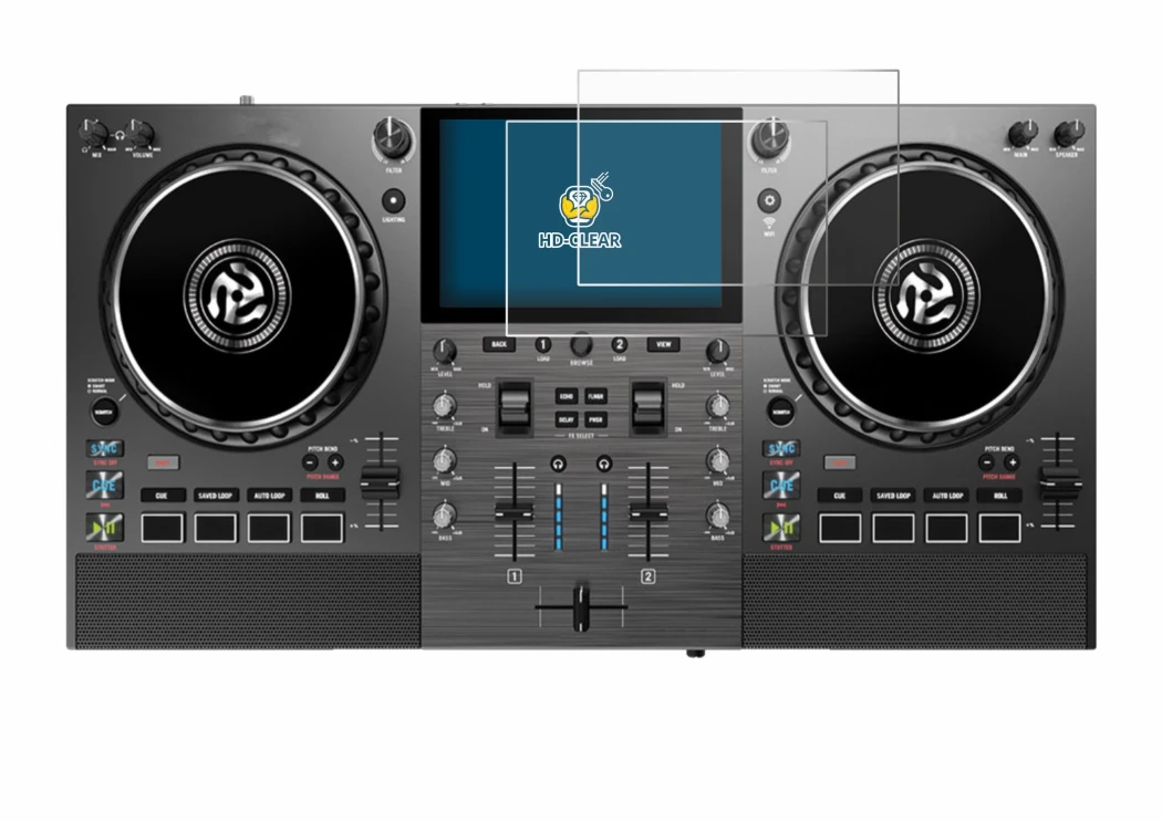 Image of the device Numark Mixstream Pro Go with a wide variety of screen protectors.