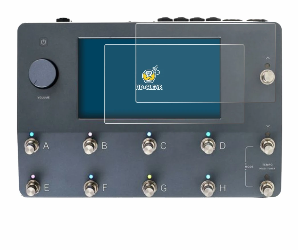 Image of the device Neural DSP Quad Cortex with a wide variety of screen protectors.