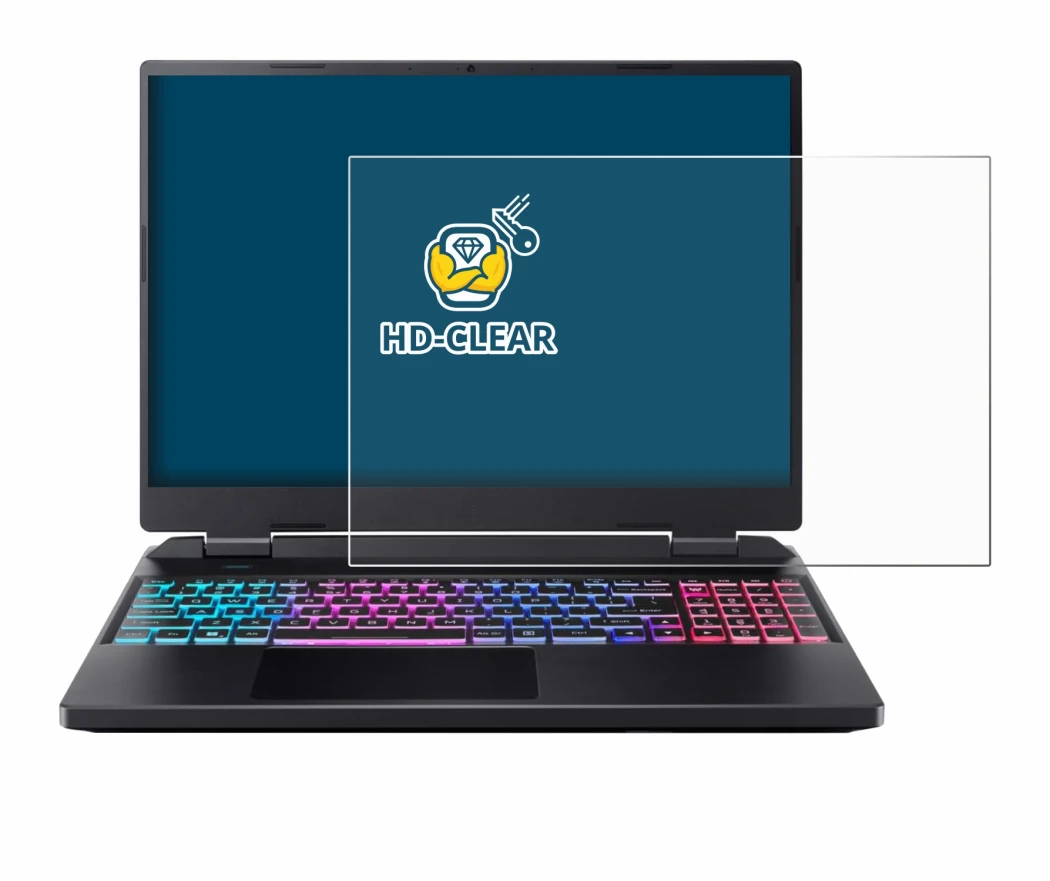 Image of the device Acer Predator Helios Neo 16 with a wide variety of screen protectors.