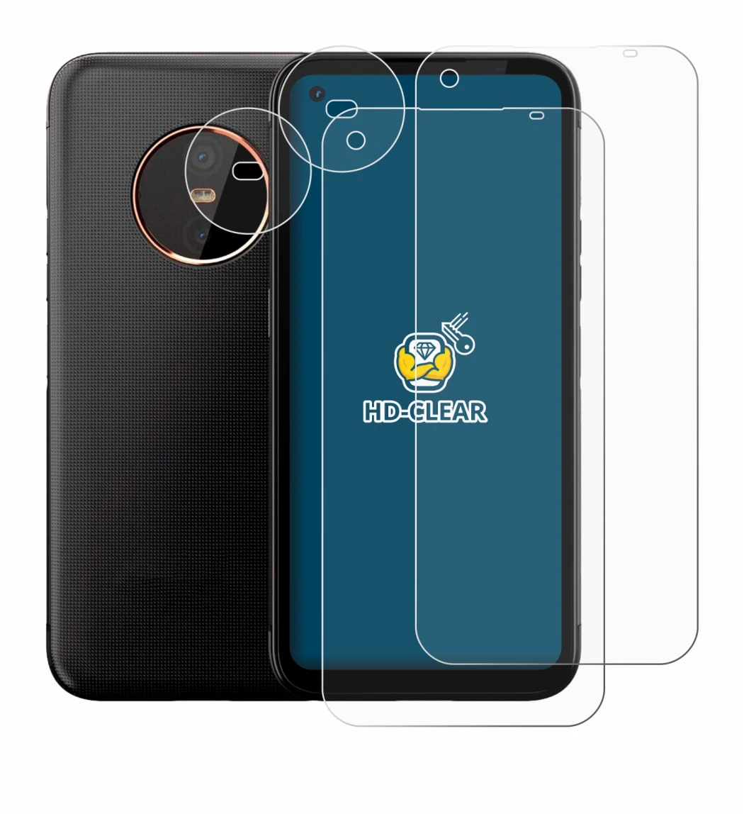 Image of the device Gigaset GX6 Pro (Front+Camera) with a wide variety of screen protectors.