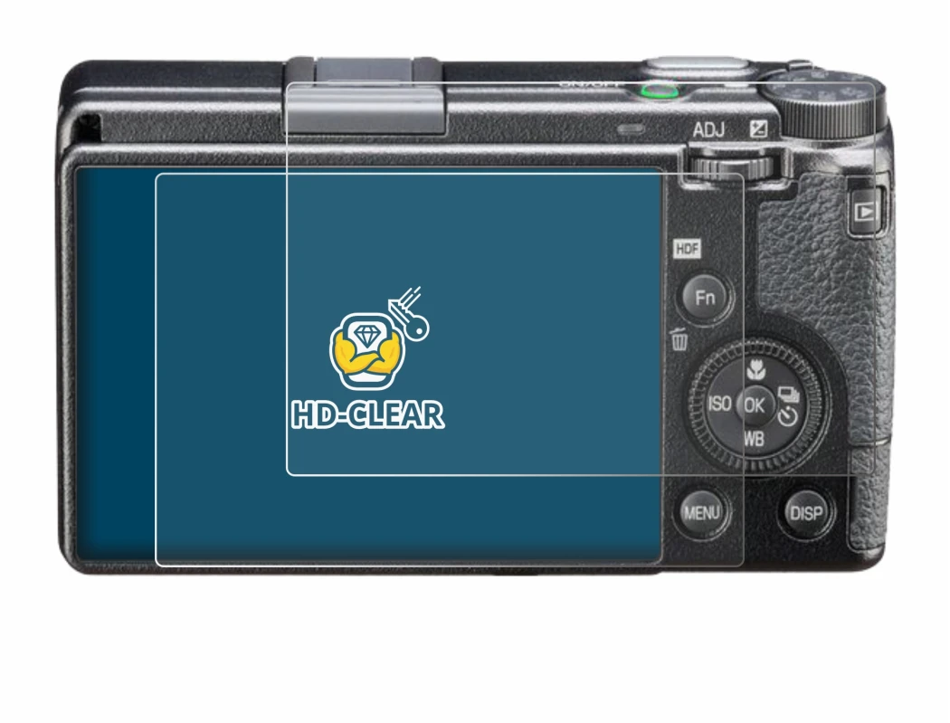 Image of the device Ricoh GR III HDF with a wide variety of screen protectors.