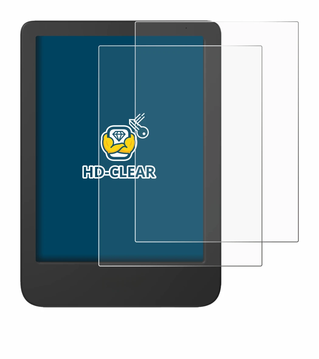 Image of the device Tolino Shine 5 Color 2024 with a wide variety of screen protectors.