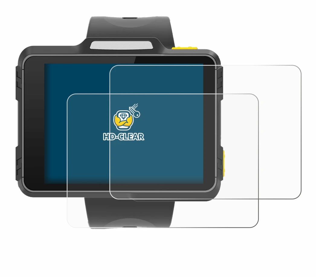 Image of the device Newland WD1 with a wide variety of screen protectors.