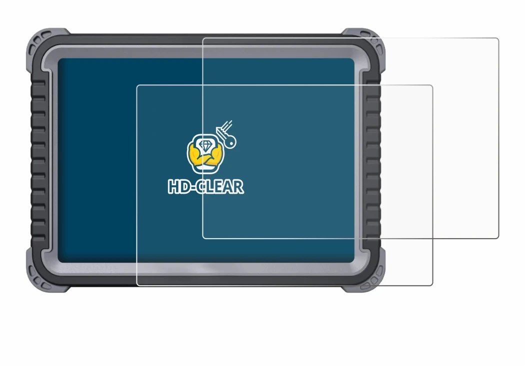 Image of the device Topdon Phoenix Plus with a wide variety of screen protectors.