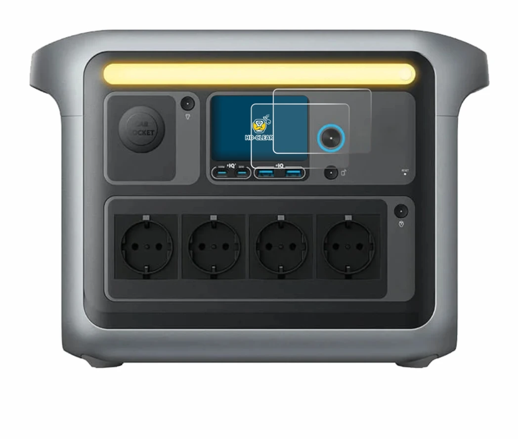 Image of the device Anker SOLIX C1000X with a wide variety of screen protectors.