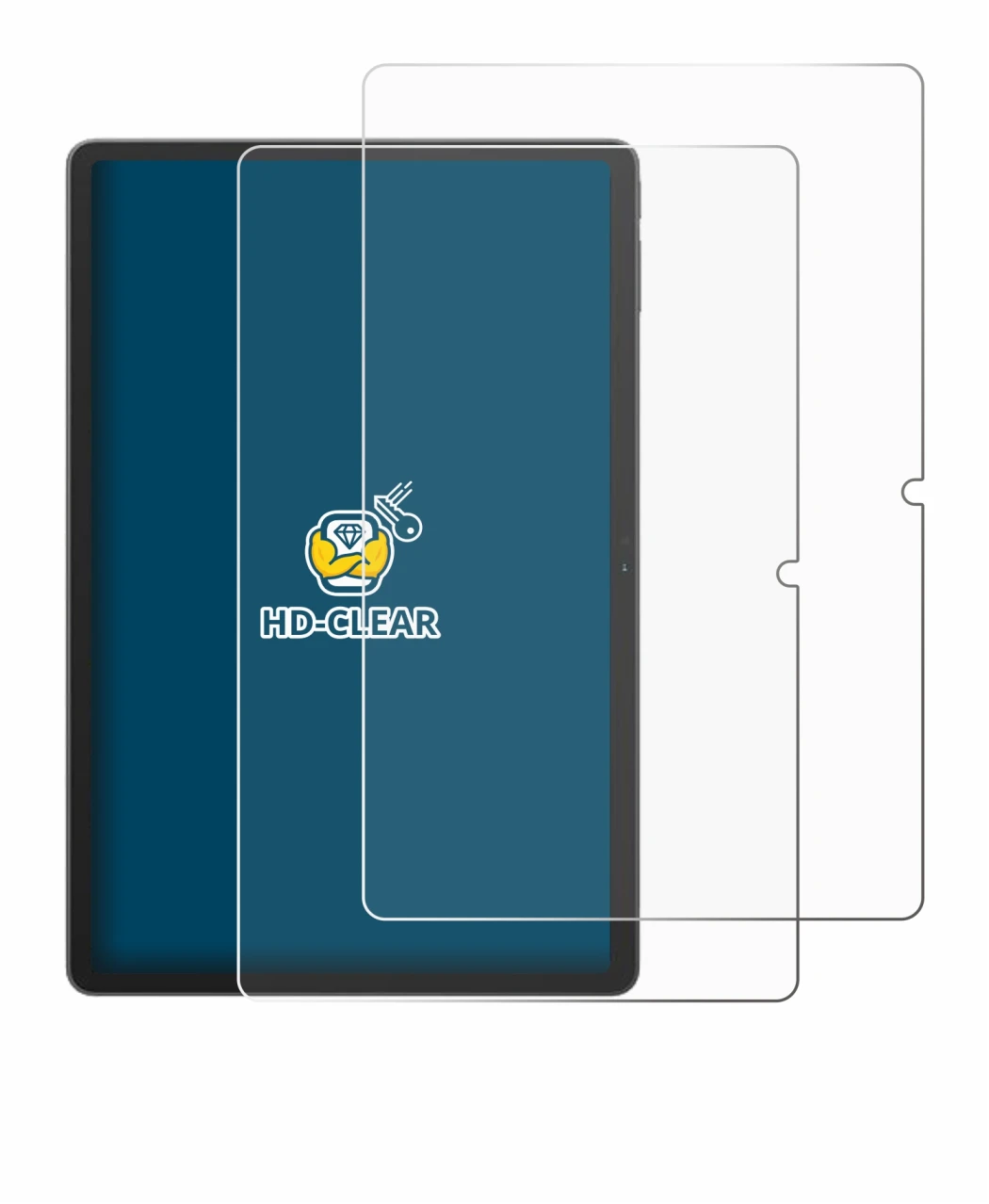 Image of the device Blackview Tab 16 Pro with a wide variety of screen protectors.