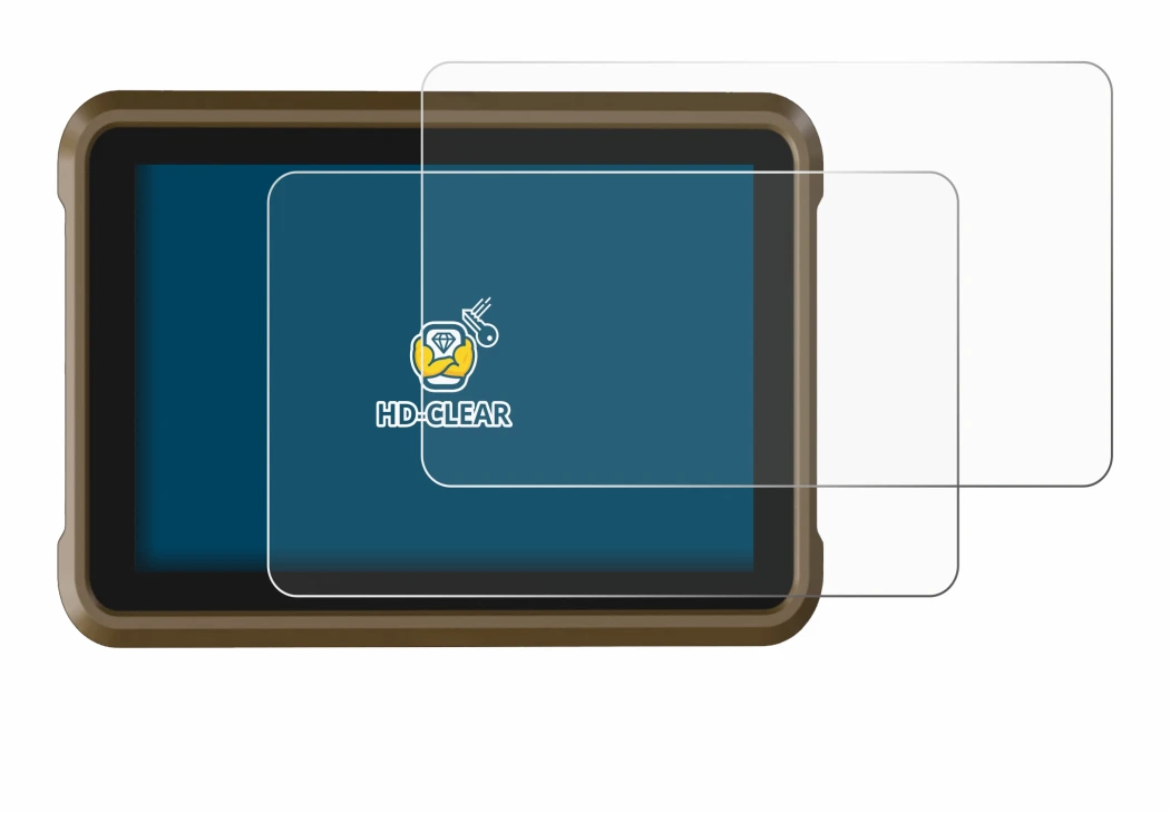 Image of the device Atomos Ninja with a wide variety of screen protectors.