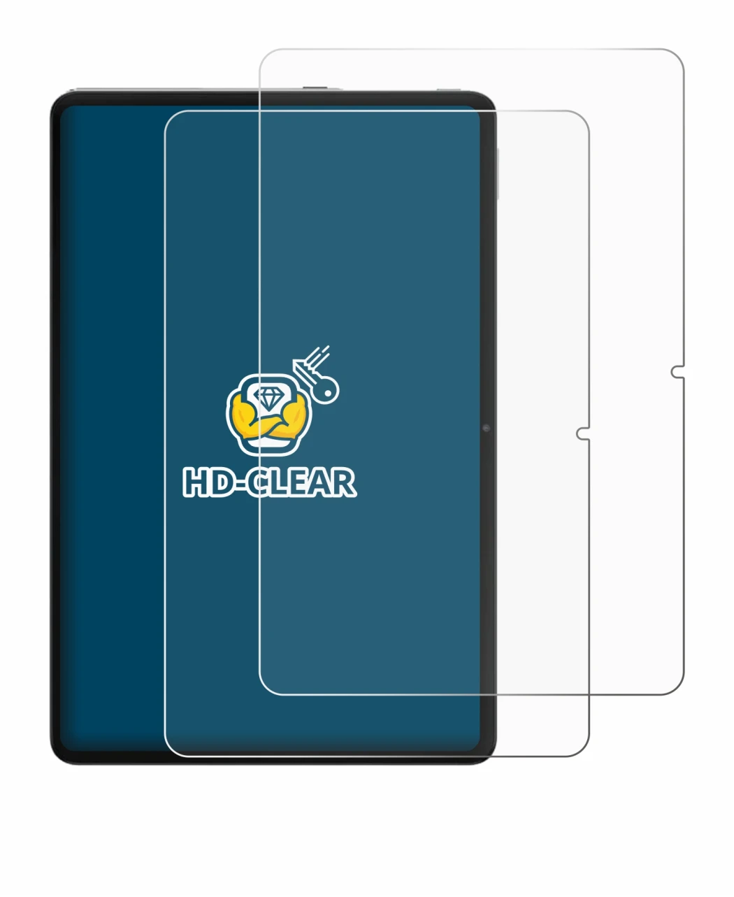 Image of the device Xiaomi Redmi Pad Pro with a wide variety of screen protectors.