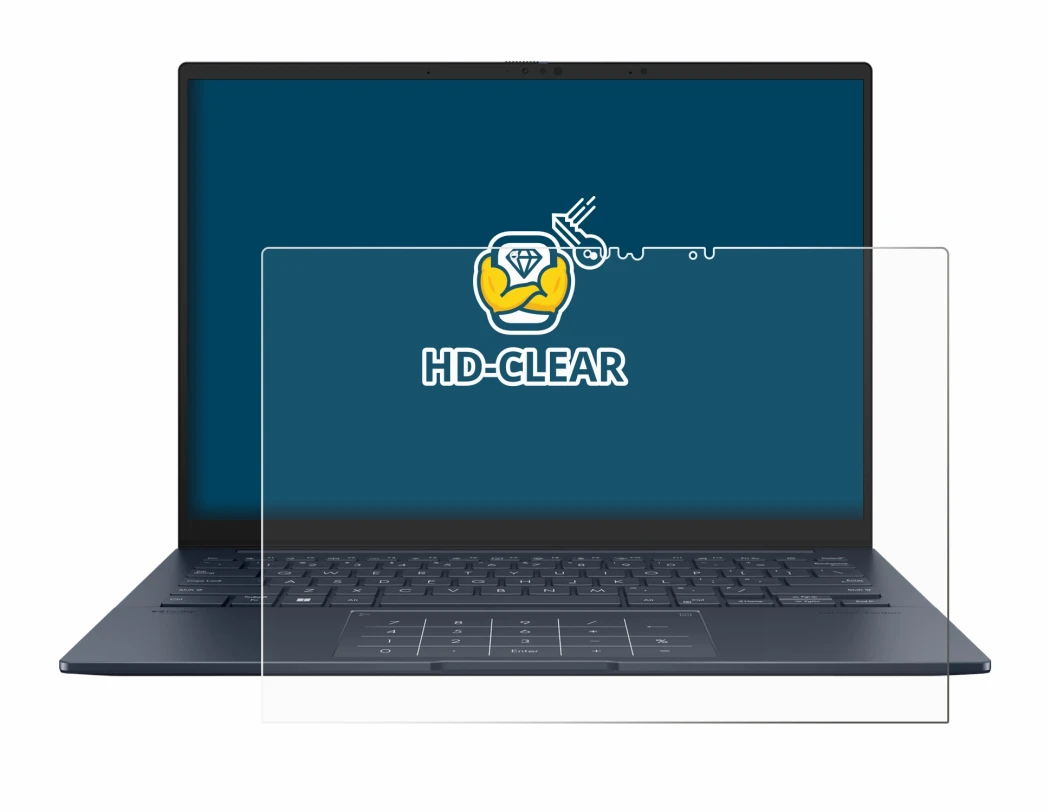 Image of the device ASUS ZenBook 14 OLED UX3405 Touch with a wide variety of screen protectors.