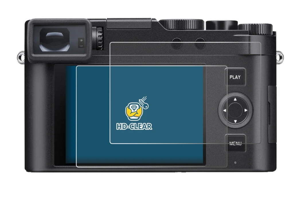 Image of the device Leica D-Lux 8 with a wide variety of screen protectors.