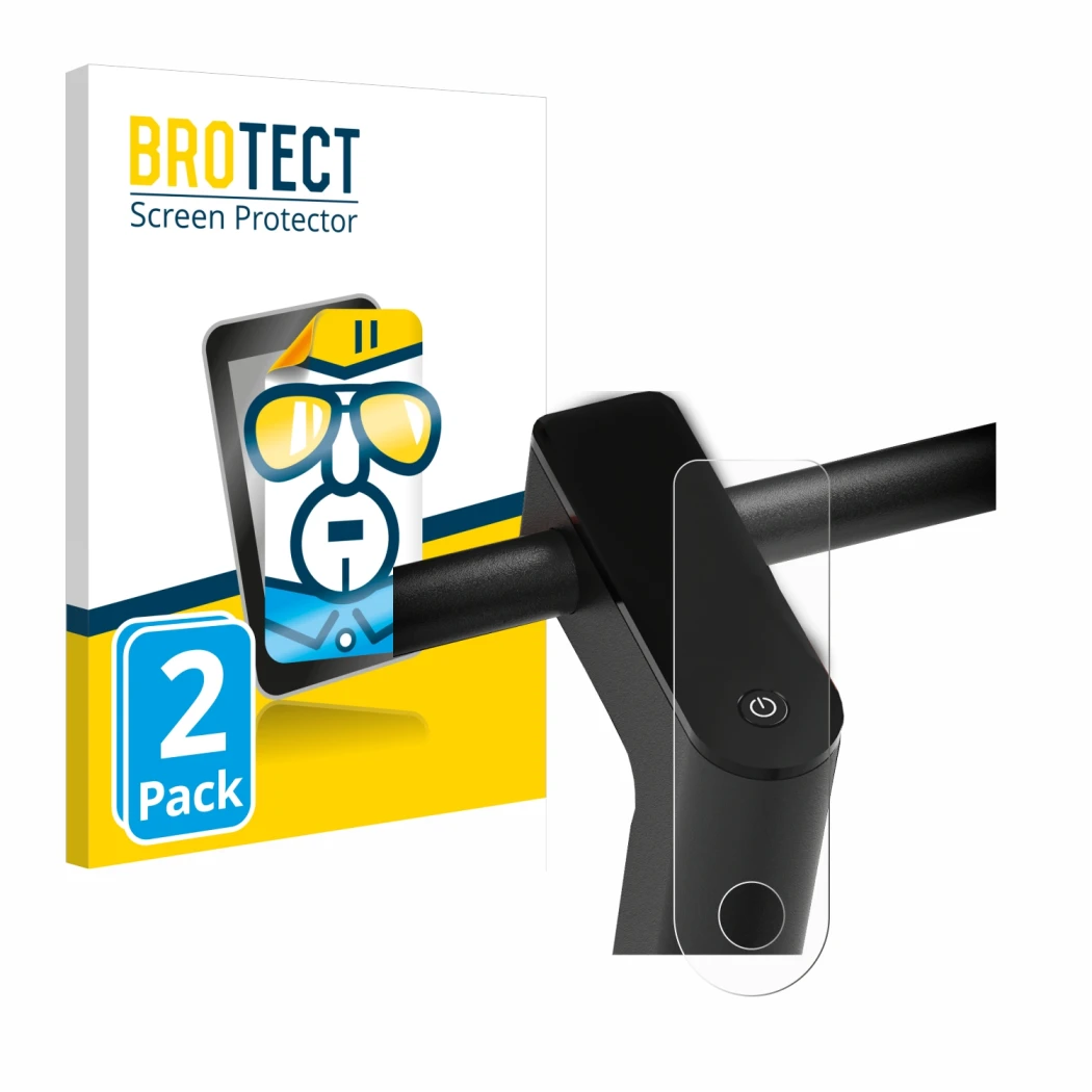 Front side of a product packaging with the brand logo BROTECT. Next to it is the device Xiaomi Mi 4 Pro (2nd Gen.) shown with 