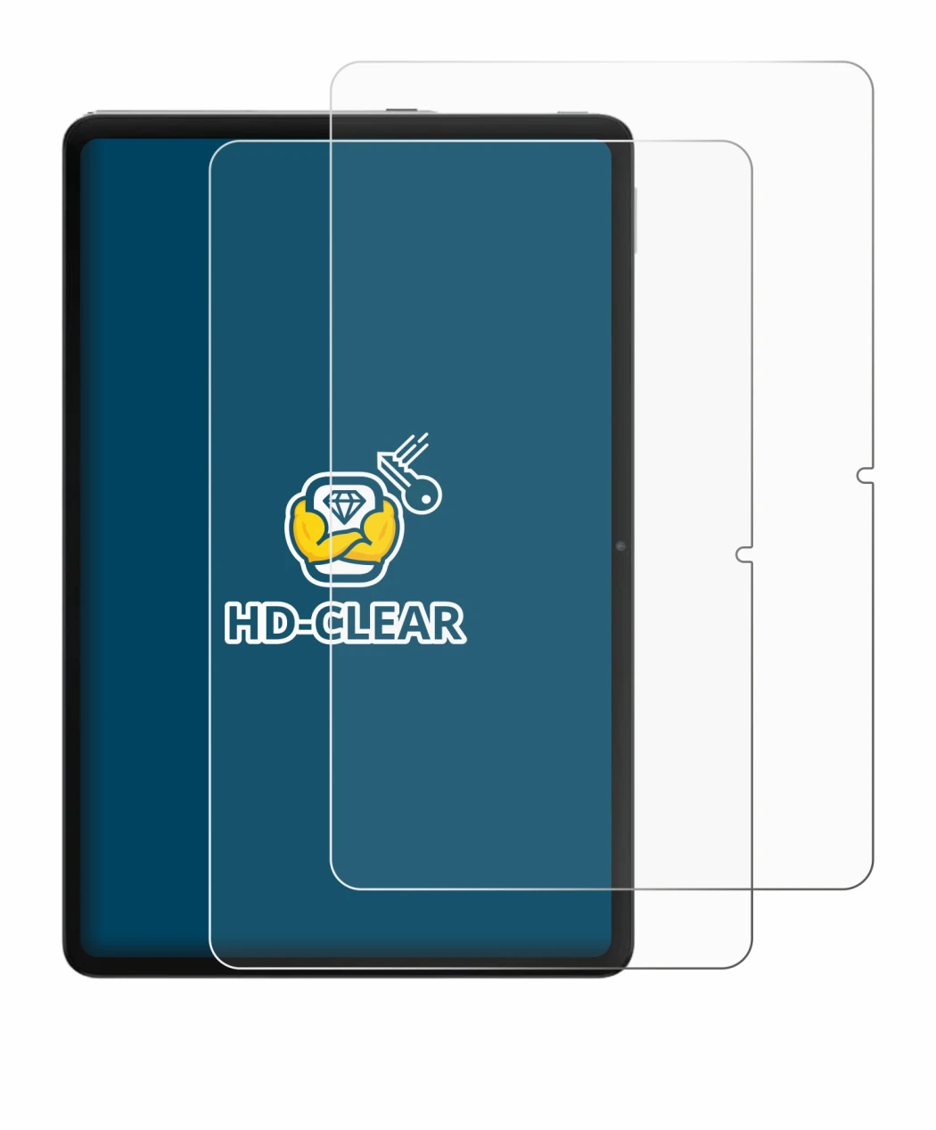 Image of the device Xiaomi Redmi Pad Pro 5G with a wide variety of screen protectors.