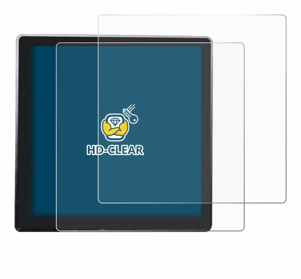 Image of the device Shelly Wall Display with a wide variety of screen protectors.