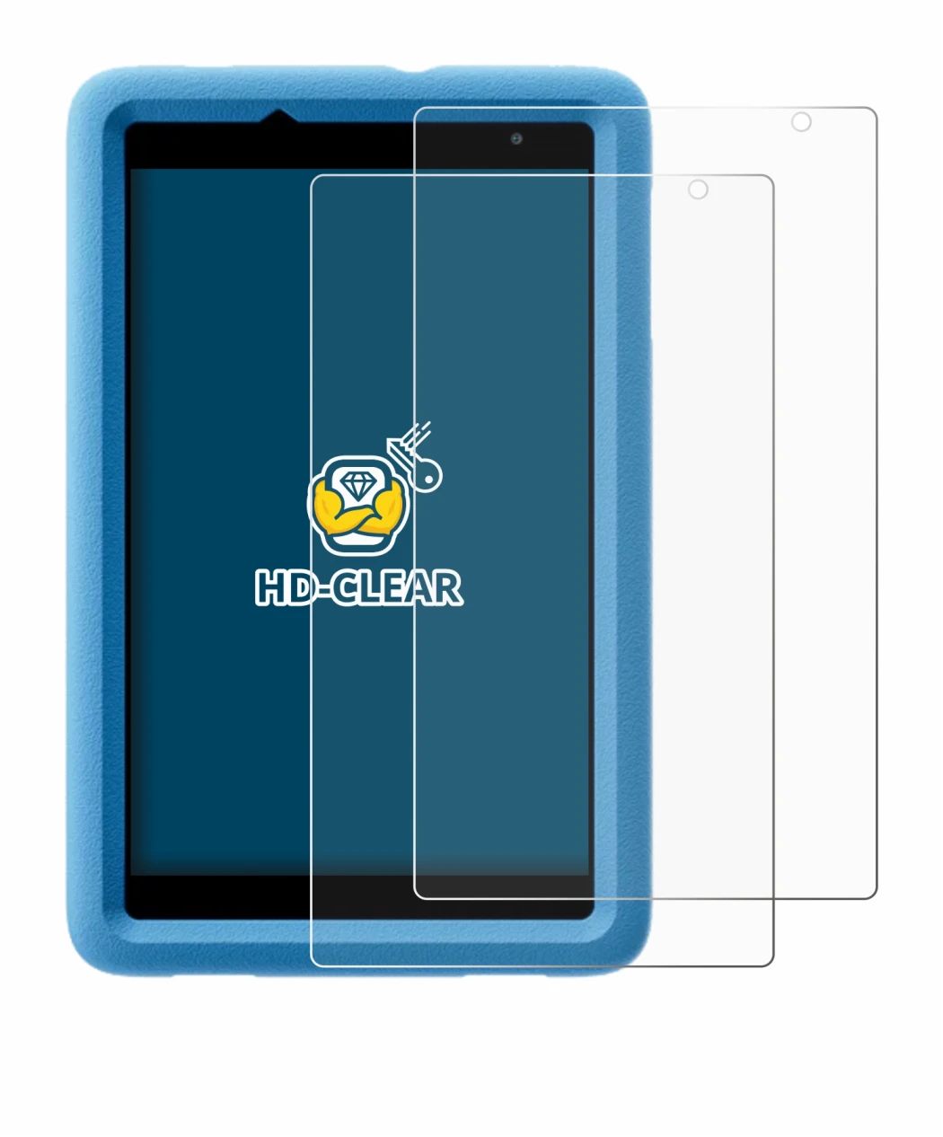 Image of the device Blackview Tab A5 Kids with a wide variety of screen protectors.