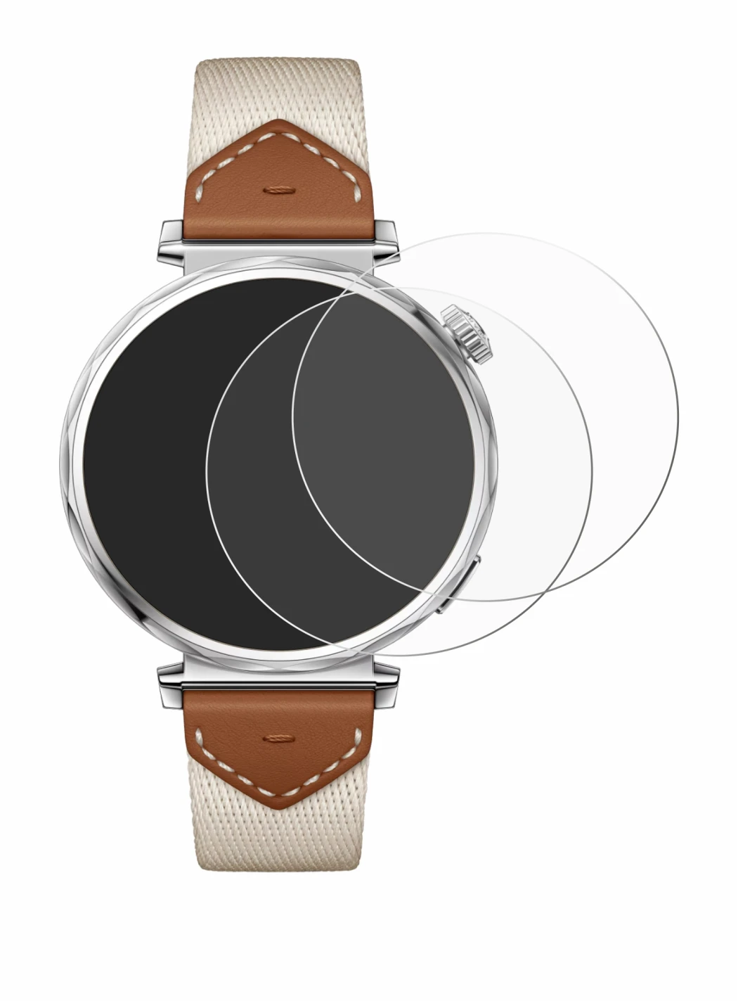 Image of the device Huawei Watch GT 5 (41 mm) with a wide variety of screen protectors.