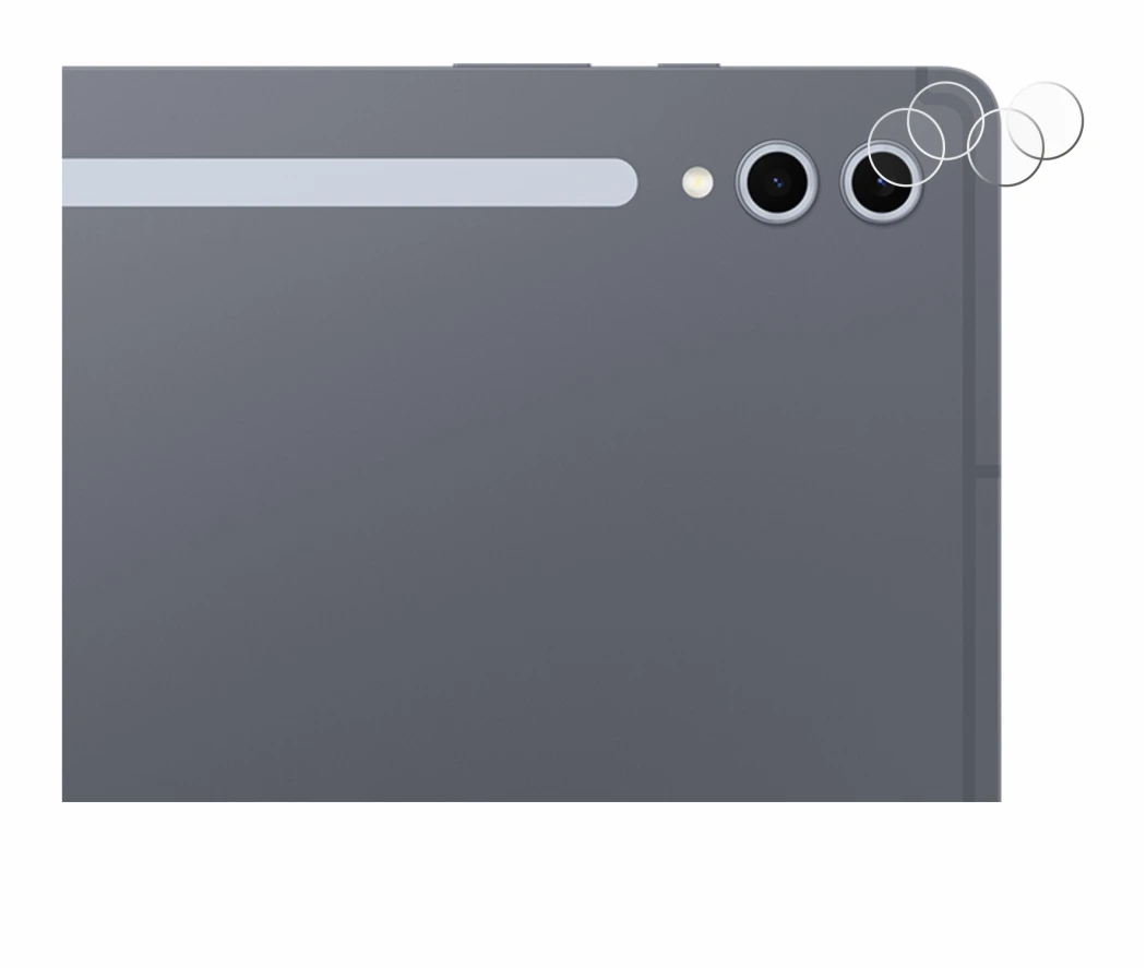 Image of the device Samsung Galaxy Tab S10 Ultra 5G (ONLY Camera Lens) with a wide variety of screen protectors.