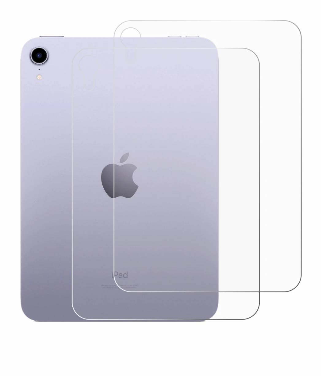 Image of the device Apple iPad Mini 7 WiFi 2024 (Back) with a wide variety of screen protectors.
