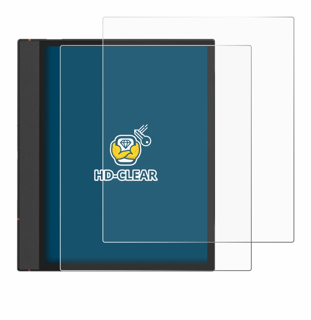 Image of the device Boox Note Air 4 C with a wide variety of screen protectors.