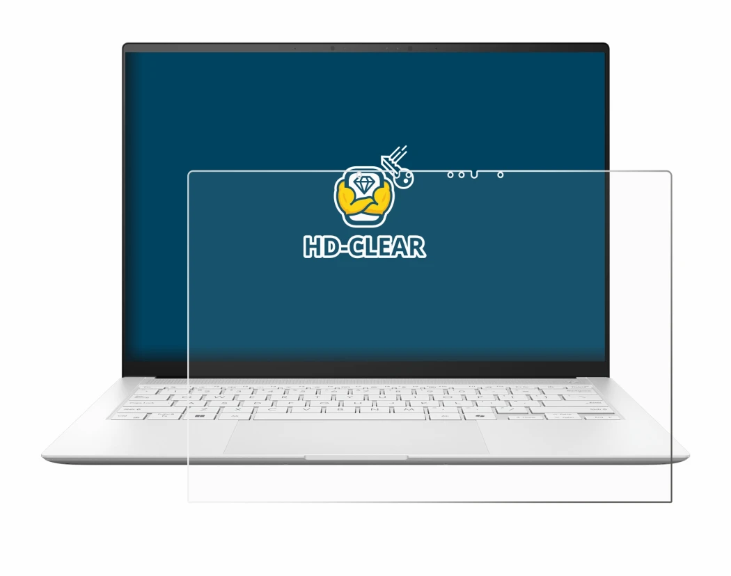 Image of the device ASUS ZenBook S 14 UX5406 with a wide variety of screen protectors.