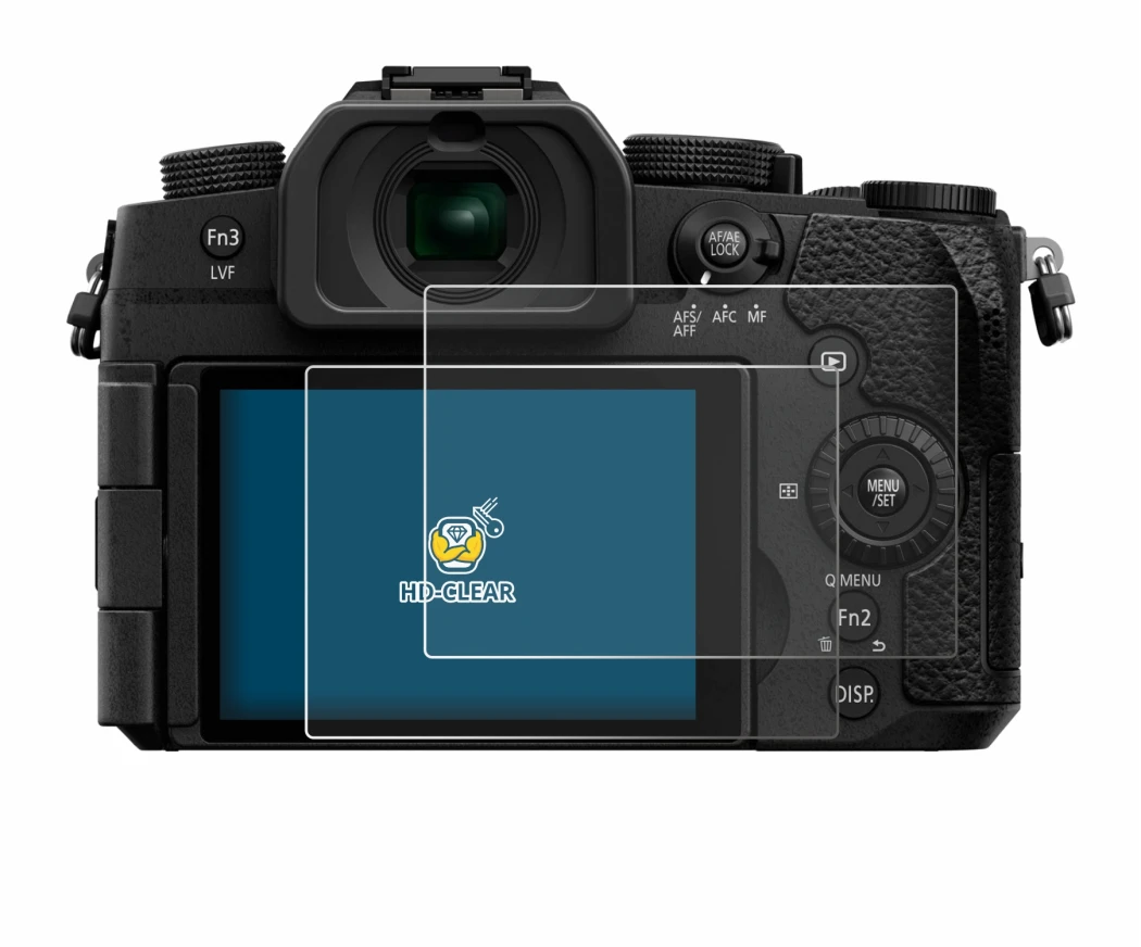 Image of the device Panasonic Lumix DC-G97 with a wide variety of screen protectors.
