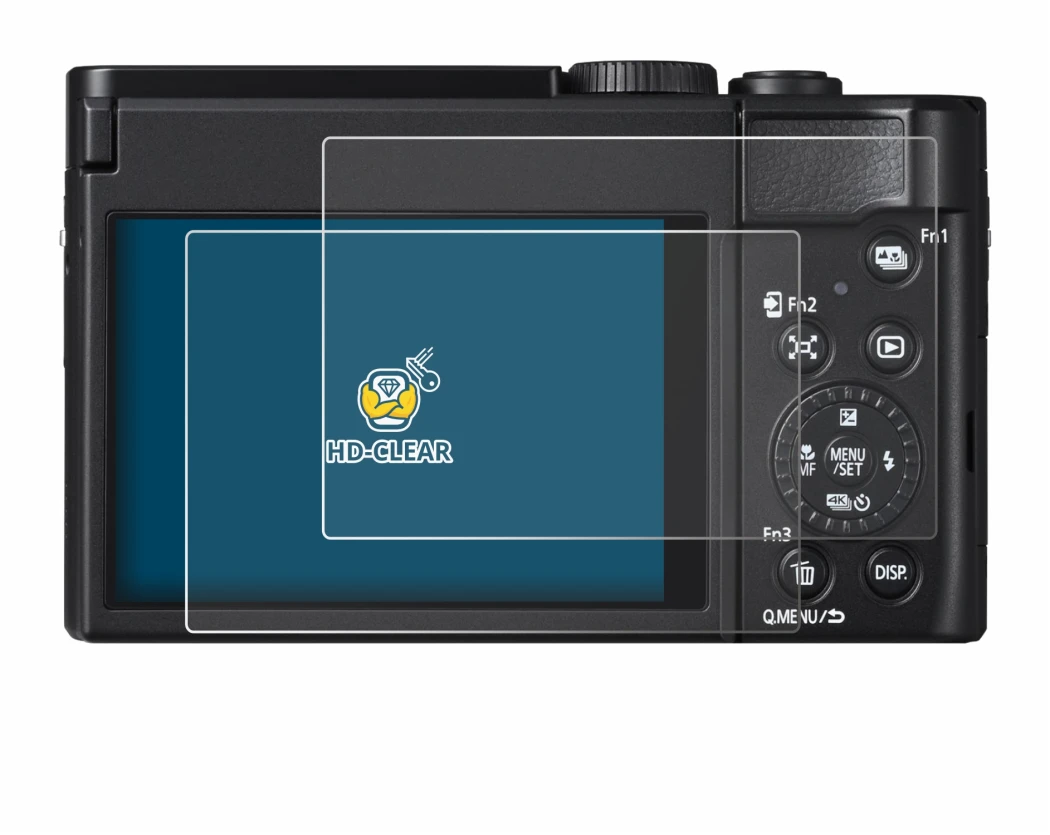Image of the device Panasonic Lumix DC-TZ99 with a wide variety of screen protectors.