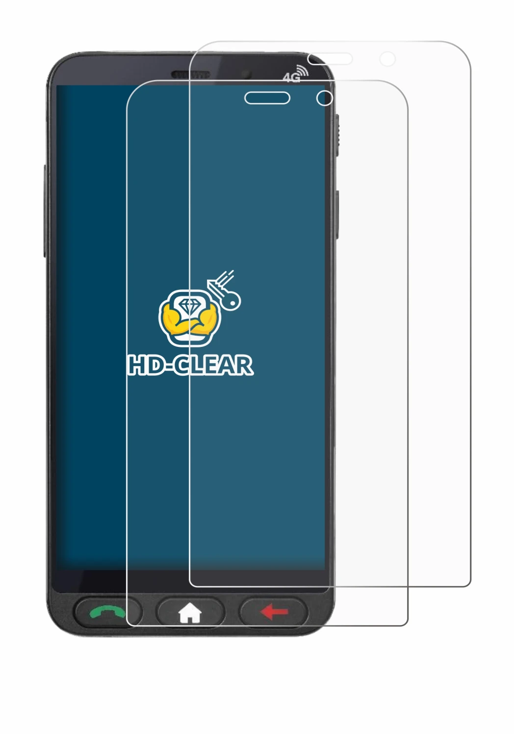 Image of the device Brondi Amico Vero 4G with a wide variety of screen protectors.