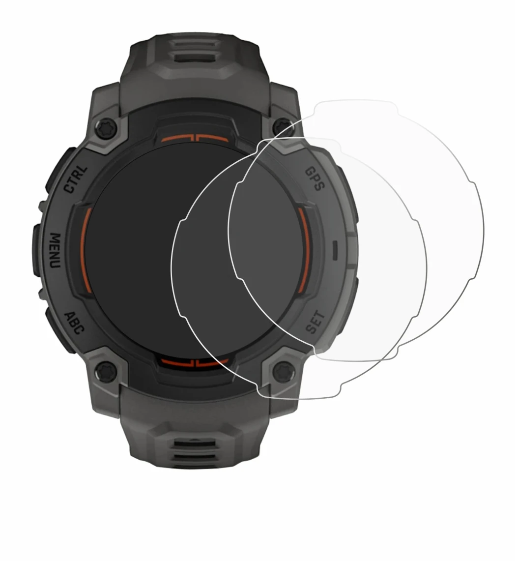 Image of the device Garmin Instinct E (45 mm) with a wide variety of screen protectors.