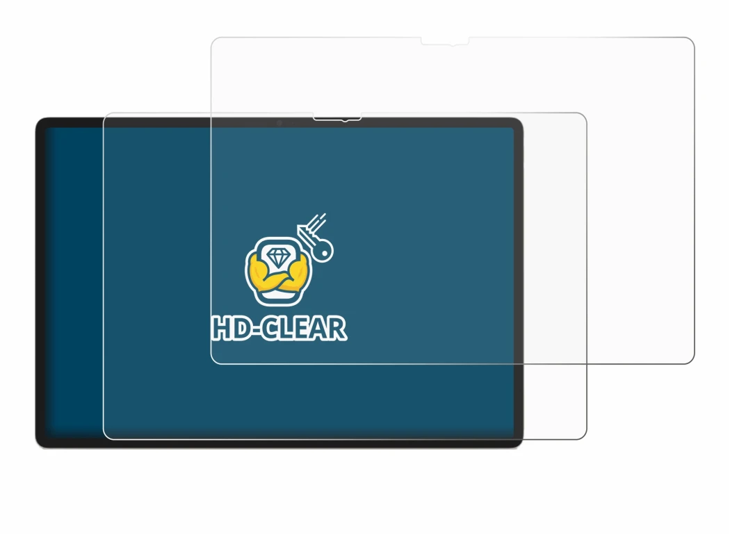 Image of the device Lenovo Yoga Tab Plus 2025 with a wide variety of screen protectors.