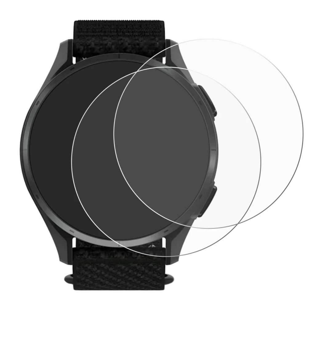Image of the device Garmin Approach S50 with a wide variety of screen protectors.