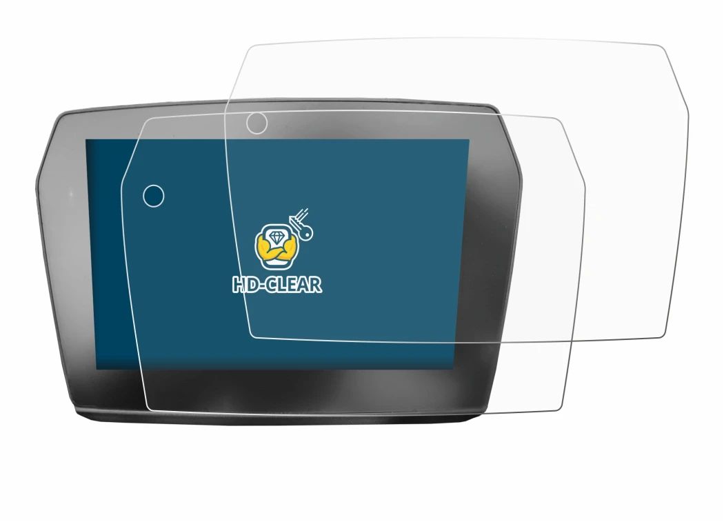 Image of the device Voge 525DSX 2025 with a wide variety of screen protectors.