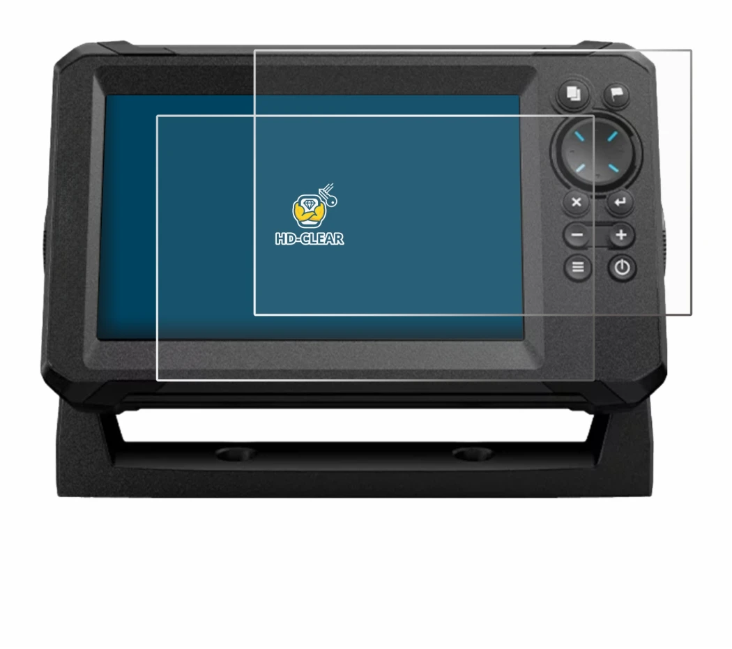 Image of the device Lowrance Eagle 7 with a wide variety of screen protectors.