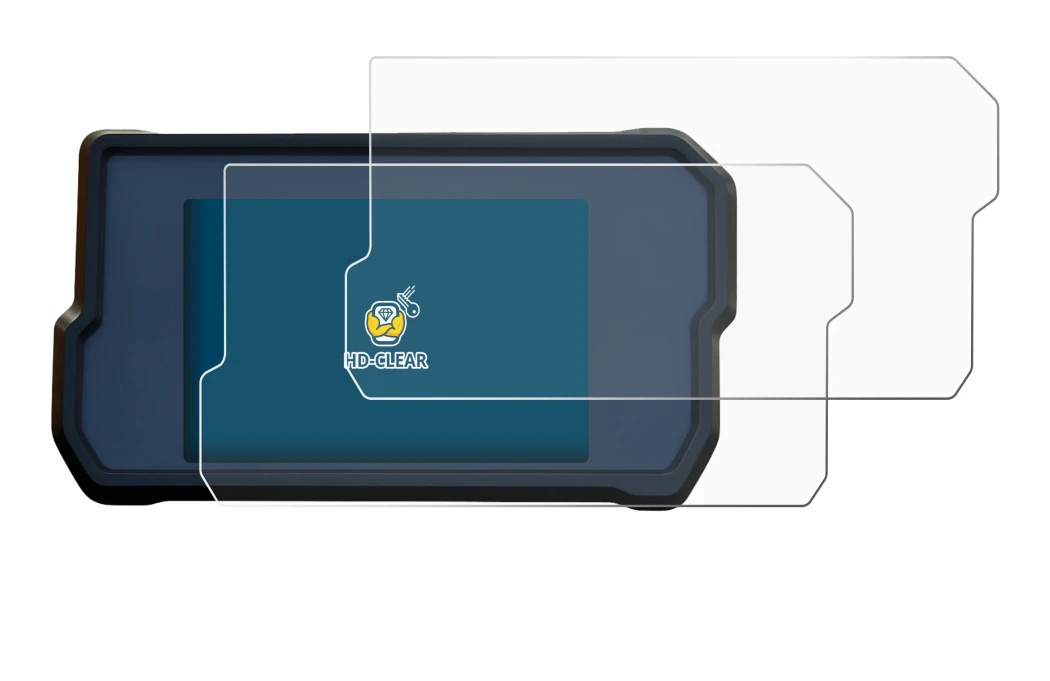 Image of the device KTM 390 / 890 Adventure 2020+ with a wide variety of screen protectors.