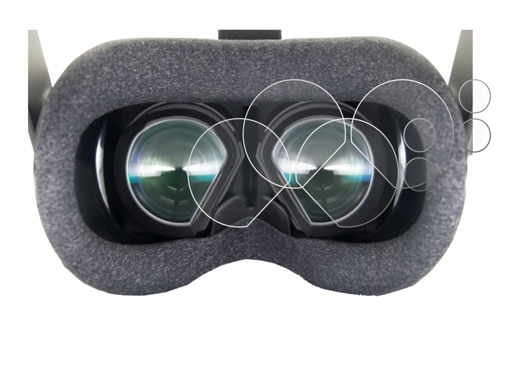 Image of the device Valve Index VR-Headset with a wide variety of screen protectors.