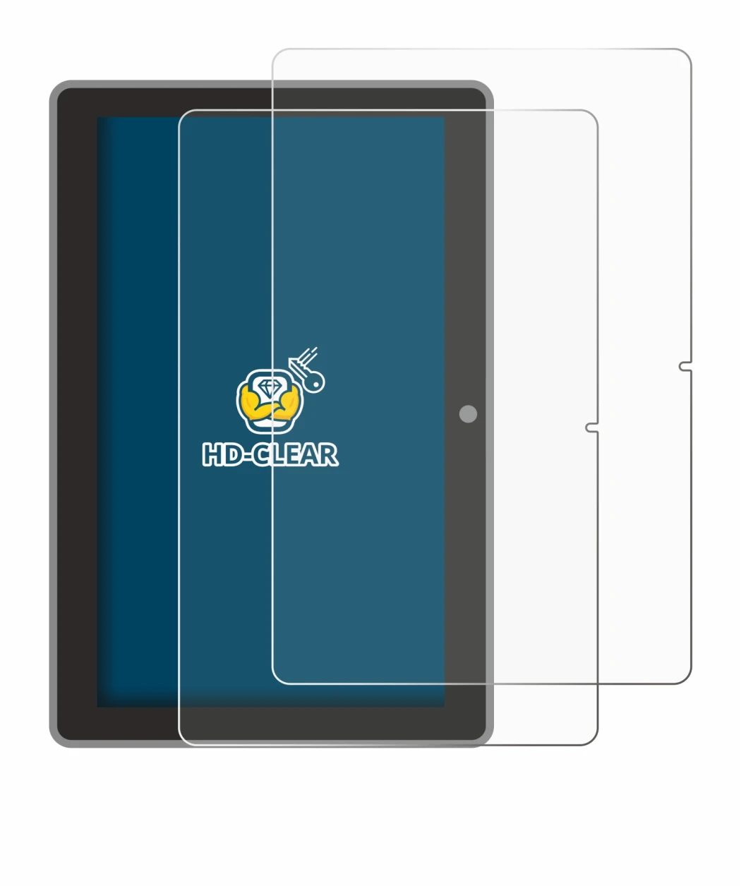 Image of the device Lenovo Tab TB311 XU with a wide variety of screen protectors.