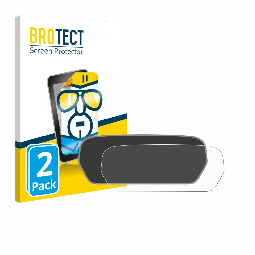 Front side of a product packaging with the brand logo BROTECT. Next to it is the device Audi S3 8Y (2024) shown with the corre