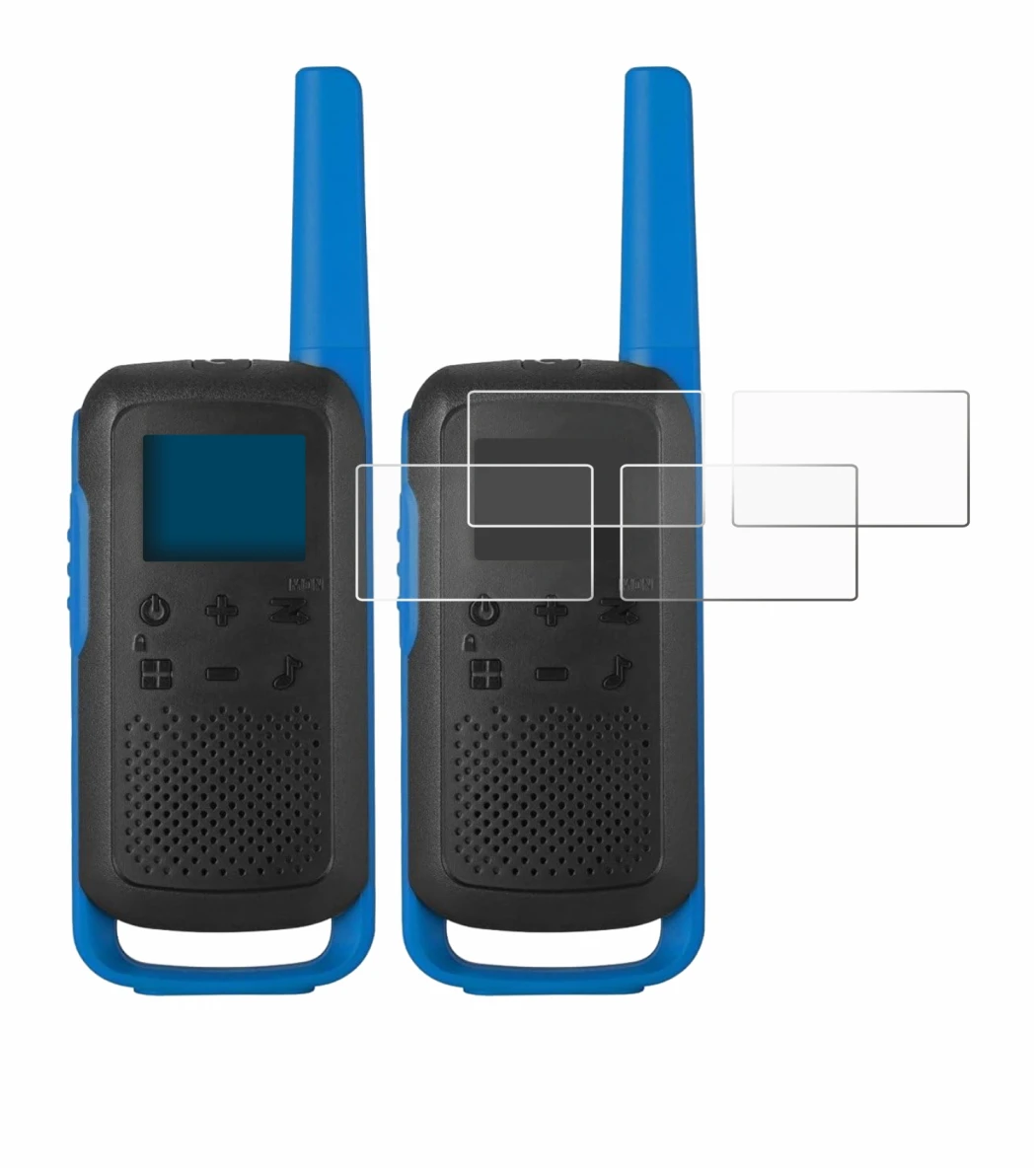 Image of the device Motorola TALKABOUT T62 with a wide variety of screen protectors.