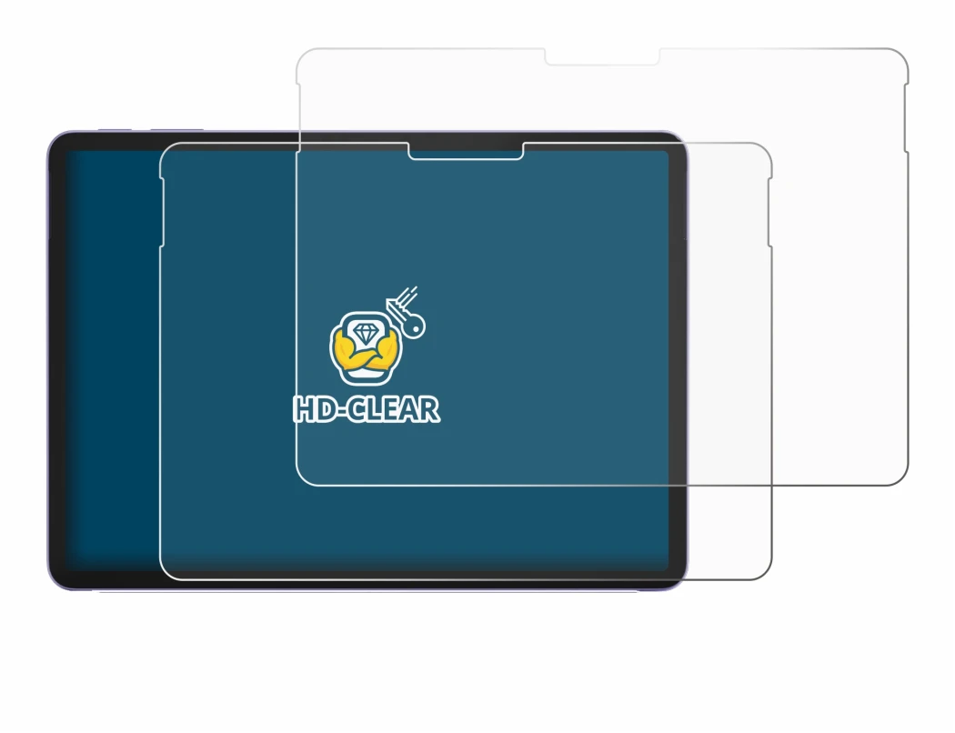 Image of the device Microsoft Surface Pro 12 with a wide variety of screen protectors.