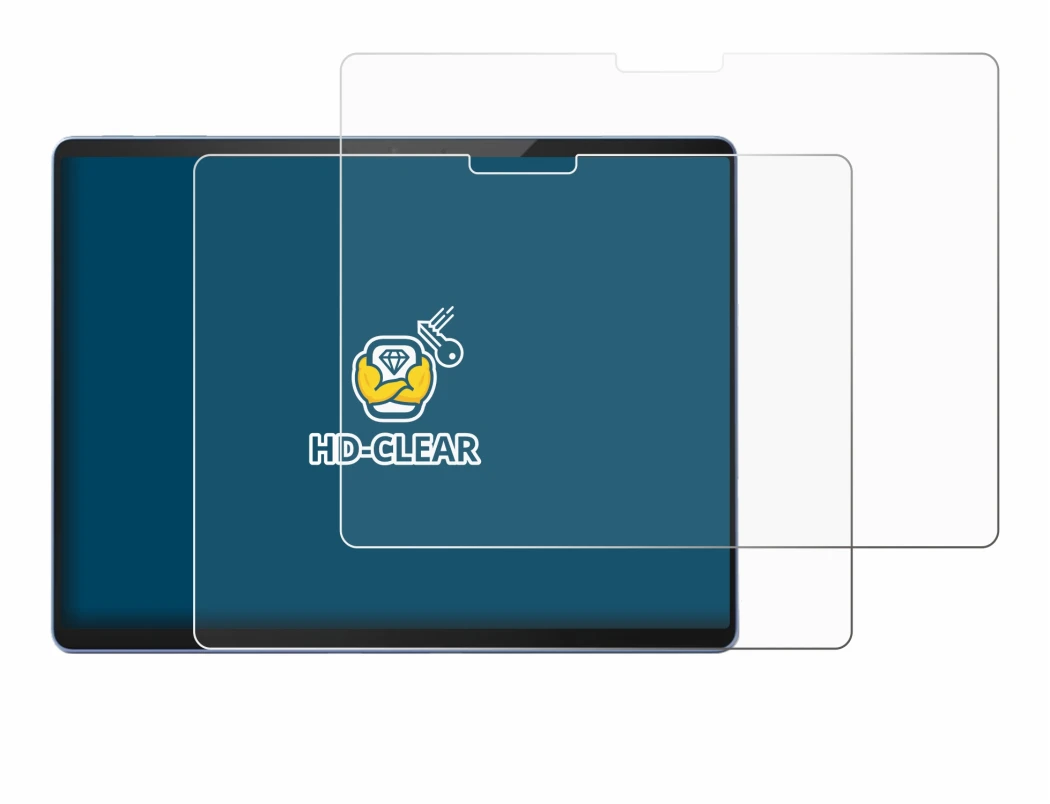 Image of the device Microsoft Surface Pro 13 with a wide variety of screen protectors.