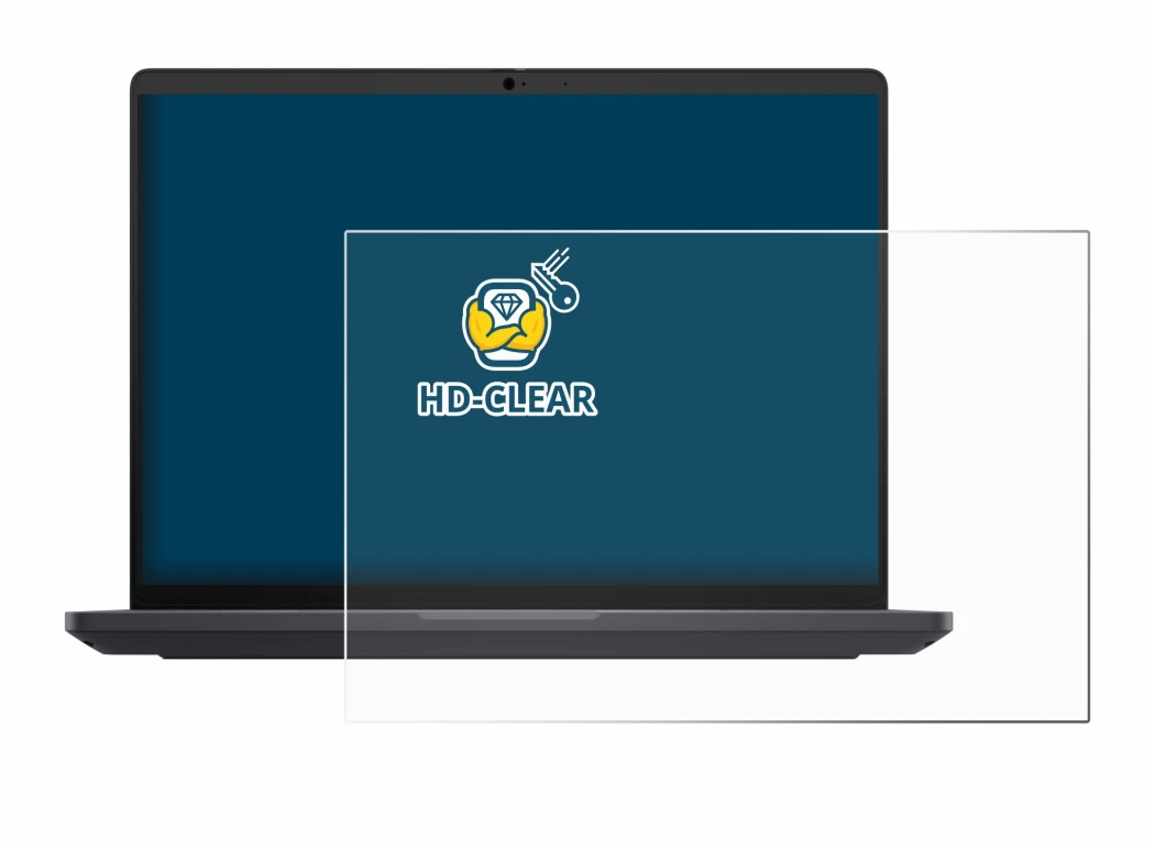 Image of the device Dell Pro Max 16 with a wide variety of screen protectors.
