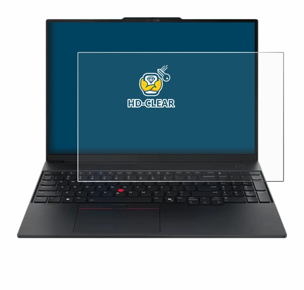 Image of the device Lenovo ThinkPad E16 Gen 3 with a wide variety of screen protectors.