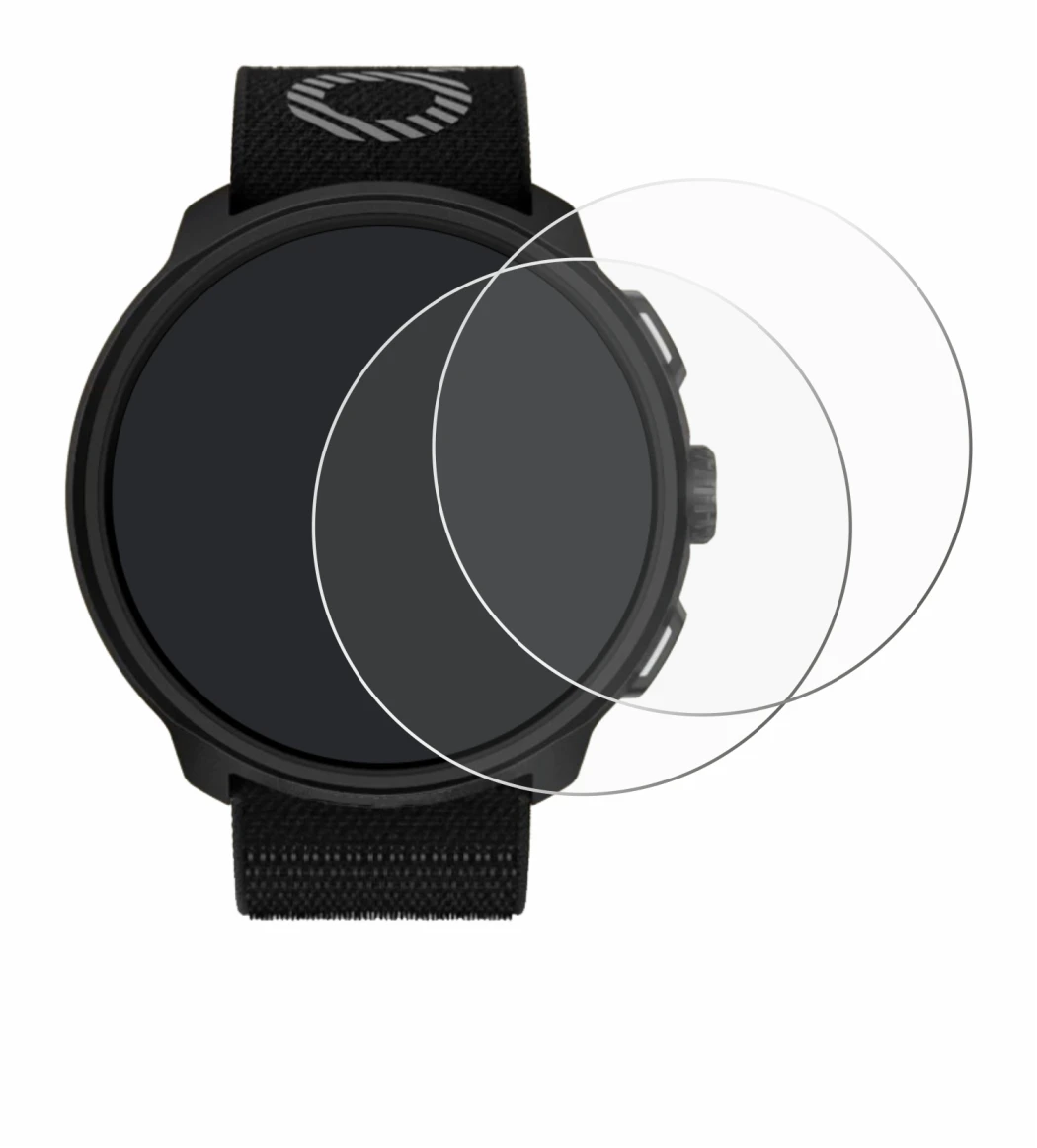 Image of the device Suunto Run with a wide variety of screen protectors.