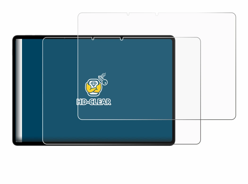 Image of the device Oppo Pad SE with a wide variety of screen protectors.
