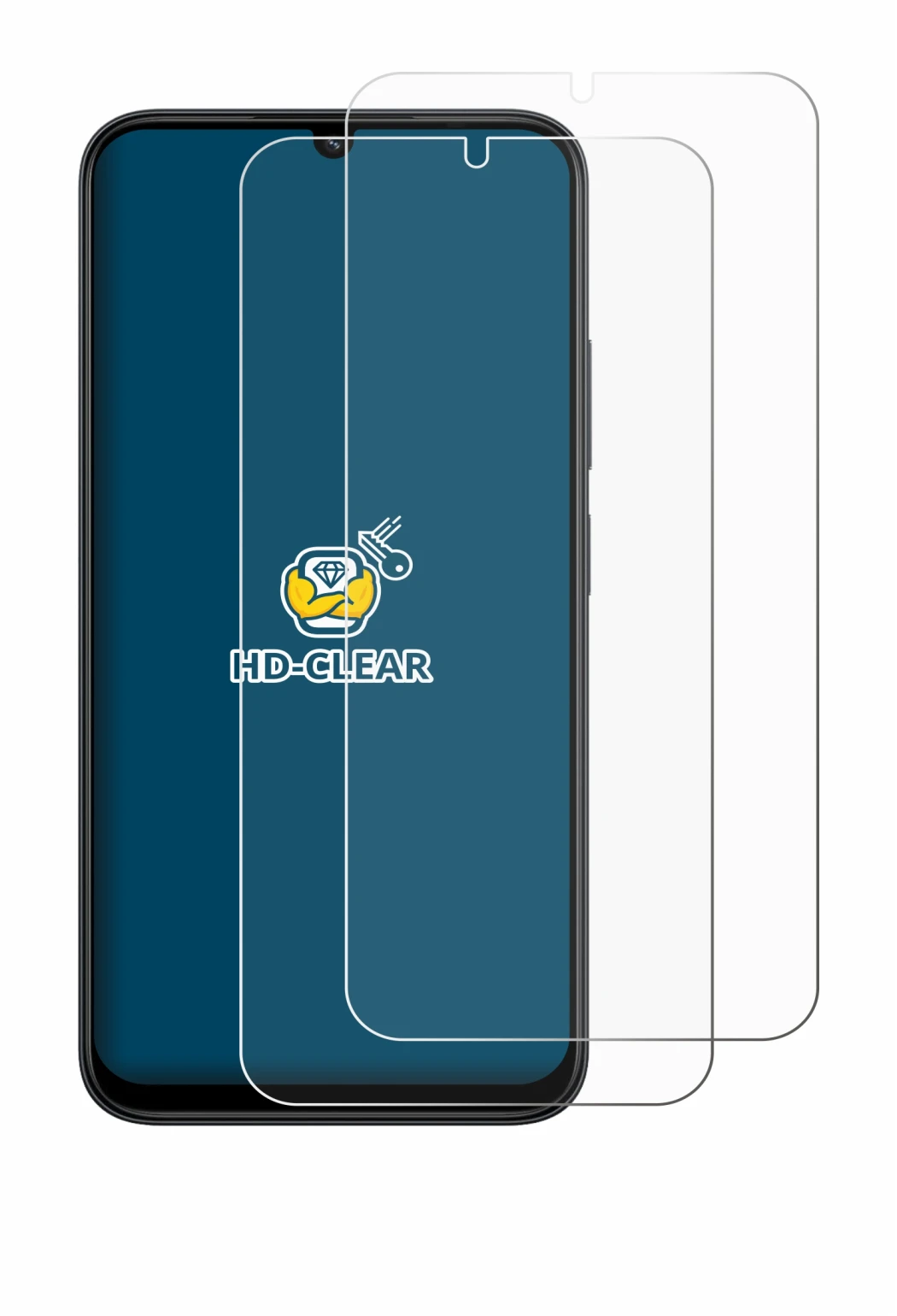 Image of the device Xiaomi Redmi 15C 4G with a wide variety of screen protectors.